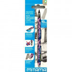 Nekonečná tužka s gumou, růžová, s víčkem, MITAMA 62980-90164