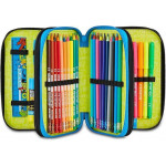 Penál plný "Triplo", dinosaurus, MITAMA 64860