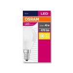 LED žárovka "Value", E14, globe, P45, 5,7W, 470lm, 2700K (MF), OSRAM 4058075147898