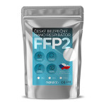 Nano pratelný respirátor, FFP2, bílý, dámský, 3ks, Nanolab, DOPRODEJ