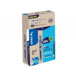 Gelové pero "B2P Greenpack", modrá + náplň, 0,32 mm, stiskací mech., PILOT BL-B2P-7-L+BLS-G2-7-L-S10