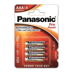 Baterie "Pro power", AAA 4 ks, PANASONIC