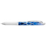 Gelové pero "EnerGel BLN75 Kiriko", modrá, 0,25 mm, tělo Flying Arrow, PENTEL BLN75ED1-C