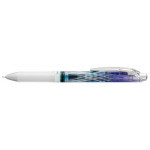 Gelové pero "EnerGel BLN75 Kiriko", modrá, 0,25 mm, tělo Lattice, PENTEL BLN75ED4-C