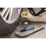 Popisovač "MMP20", bílá, 2 mm, kuželový hrot, PENTEL MMP20-WO