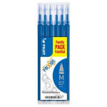 Náplň do rolleru  "Frixion Ball/Clicker", modrá, vymazatelné, 0,35 mm, 6 ks, PILOT