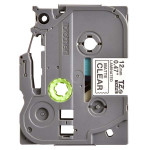 Brother originální páska do tiskárny štítků, Brother, TZE-M31, černý tisk/průsvitný matný podklad, laminovaná, 8m, 12mm