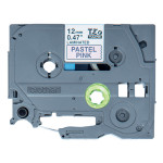 Brother originální páska do tiskárny štítků, Brother, TZE-MQE31, černý tisk/růžový podklad, 4m, 12mm, pastelový podklad