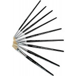 Štětec, vel. 14, dřevěný, plochý, PULSE