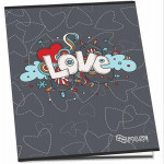 Sešit "Girls", linkovaný, A4, 52 listů, PULSE