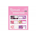 Samolepicí štítky na sešity "Girls", 30 ks, PULSE 220259