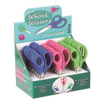 Nůžky školní "Fitcut Smart", displej/24 ks, mix barev, 17,5 cm, PLUS 34567