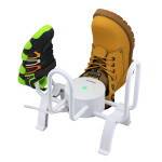 Skladací vysoušeč obuvi na 2 páry bot nebo rukavic Orava SW-482, tepelná trubice