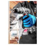 Šroubovák vrtací, 58G010, aku, 18V, s příklepem, Energy+, Graphite