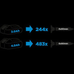 Příklepový vrtací šroubovák, 58G020, aku, 18V, s příklepem, Energy+, Graphite