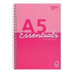Spirálový sešit "Unipad Essentials Jotta", mix vzorů, A5, linkovaný, 80 listů, PUKKA PAD ESS-JOTA5AS