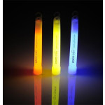 Svítící tyčinky ve tmě, neonové barvy, 15 x 1,5 cm, plast