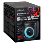 Defender reproduktor BOOMER 50, Li-Ion, 1.1, 50W, černý, regulace hlasitosti, LED podsvícení, BT 5.0, TWS, 90Hz-20KHz