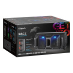 Defender reproduktor Rage, Li-Ion, 2.0, 50W, černý, regulace hlasitosti, LED podsvícení, BT 5.0, TWS, dálkové ovládání, 45Hz~22kHz