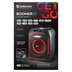 Defender reproduktor BOOMER 65, 65W, černý, TWS, AUX/Bluetooth
