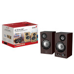 Genius reproduktory SP-HF1812BT, 2.0, 50W, tmavě hnědé, dřevěné