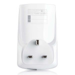 TP-LINK extender TL-WA850RE 2.4GHz, 300Mbps, integrovaná anténa, 802.11n, ethernetový most, WPS