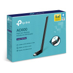 TP-LINK USB klient Archer T2U Plus 2.4GHz a 5GHz, IPv6, 600Mbps, externí pevná anténa, 802.11ac, 5dBi anténa