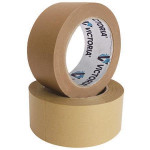 Balicí páska, hnědá, papír, 48 mm x 50 m, VICTORIA FACILITY