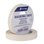 Maskovací páska, bílá, 18 mm x 50 m, VICTORIA FACILITY