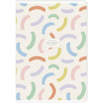 Sešit "Notebook", mix motivů, A4, čtverečkovaný, 40 listů, SHKOLYARYK A4-040-5229K