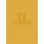 Sešit "University International", mix motivů, A5, čtverečkovaný, 60 listů, SHKOLYARYK A5-060-5407K