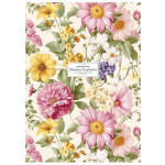 Sešit "Flowers and plants", mix motivů, A4, linkovaný, 80 listů, SHKOLYARYK A4-080-5230L