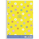 Spirálový sešit "College Block Bon Voyage", mix, čtverečkovaný, A4, 80 listů, SHKOLYARYK A4-080- 660