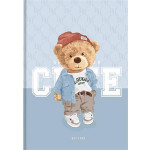 Zápisník "Cute", A4, čtverečkovaný, 80 listů, SHKOLYARYK A4-IC-080-7035K