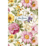 Zápisník "Blue Garden", A6, čtverečkovaný, 80 listů, SHKOLYARYK A6-IC-080-7038K