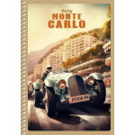 Spirálový sešit "Racing Competition", mix motivů, A5, čtverečkovaný, 96 listů, SHKOLYARYK A5-SC-096-