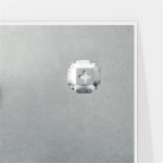 Magnetická skleněná tabule, bílá, 60 x 40 cm, BE!BOARD B1200