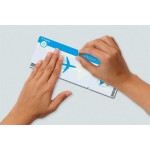 Neodymové magnety, tvar válce, stříbrná, R 0,8 x 1 cm, 8 ks, BE!BOARD