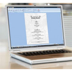 Papír s motivem, A4, 90 g, SIGEL, grey, granite