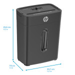 HP automatický skartovací stroj OneShred 6CC křížovým řezem