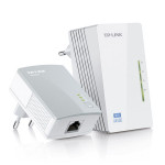 TP-LINK powerline (LAN přes 230V) TL-WPA4220 KIT 2.4GHz, extender, 600Mbps, Wifi Clone