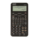 Kalkulačka "EL-W531TL", černá, vědecká, 420 funkcí, SHARP