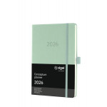 Diář "Conceptum", mint zelená, A5, týdenní, 2026, tvrdé desky, SIGEL C2672