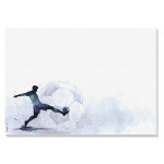 Desk mat, A3, for children, SIGEL "Goal Zone"