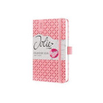 Diář "Jolie", růžová, A6, týdenní, 2026, tvrdé desky, SIGEL J6110