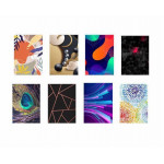 Záznamní kniha, mix motivů, linkovaný, A4, 150 listů, MIRA OFFICE