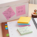 Samolepicí bloček, růžová, 76x127 mm, 100 listů, STICK N 21558