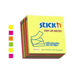 Samolepící bloček "Z", neonové barvy, 76x76 mm, 6x100 listů, STICK N 21848