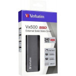 SSD (extérní paměť) "Vx500", šedá, 240 GB, USB 3.1, VERBATIM