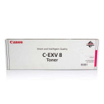 Canon originální toner C-EXV8 M, 7627A002, magenta, 25000str.
